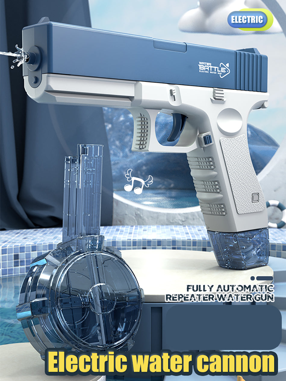 Electric Water Gun Toys Summer Outdoor Beach Large-capacity Fun Firing Swimming Pool Adult Boys Shooting Game Toy – Random Color
