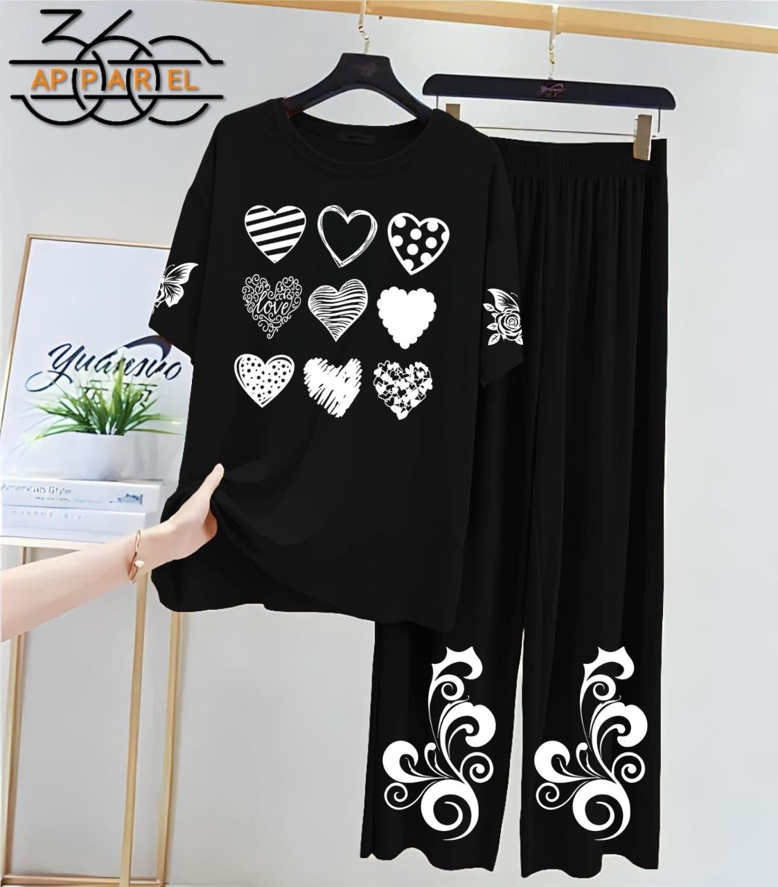Printed Night Suit Fabric Jersey