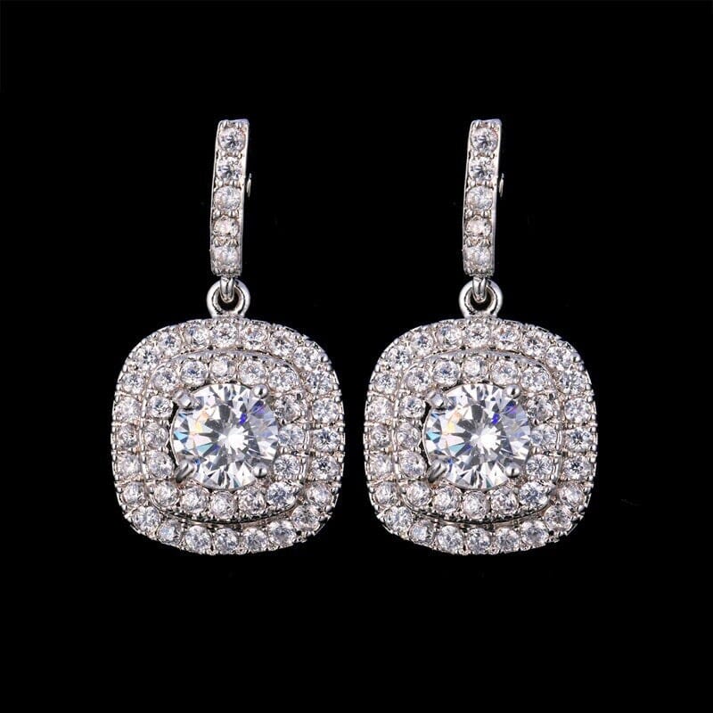 Crystal Earrings – Sparkling Dangle Earrings For Party & Everyday Wear – Earings For Girls