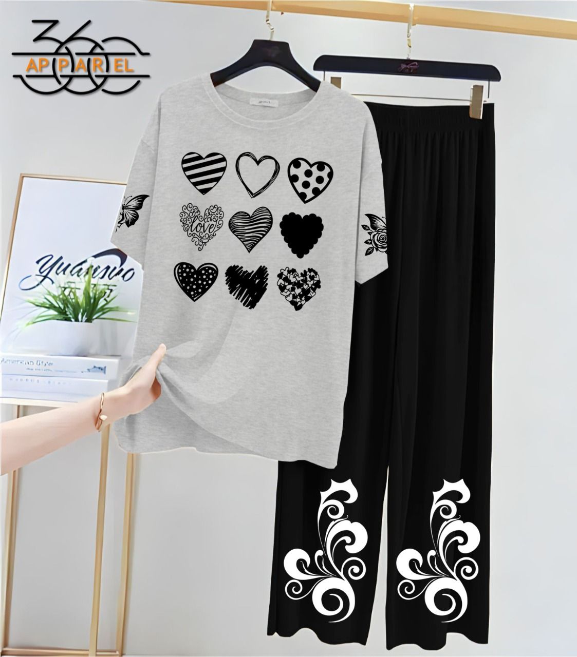 Printed Night Suit Fabric Jersey