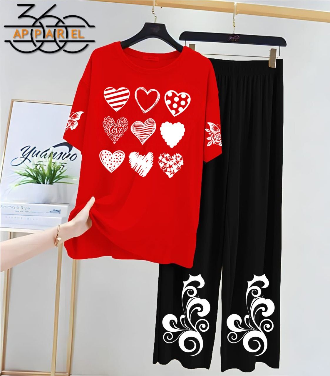 Printed Night Suit Fabric Jersey
