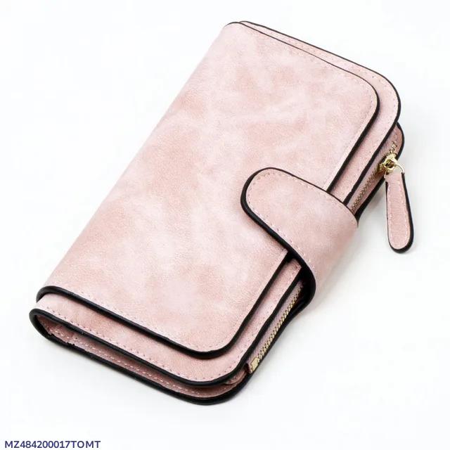 Girls's Faux leather plain clutch
