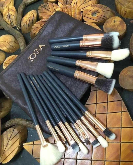 Makeup Brush set pack of 15 pieces with bag