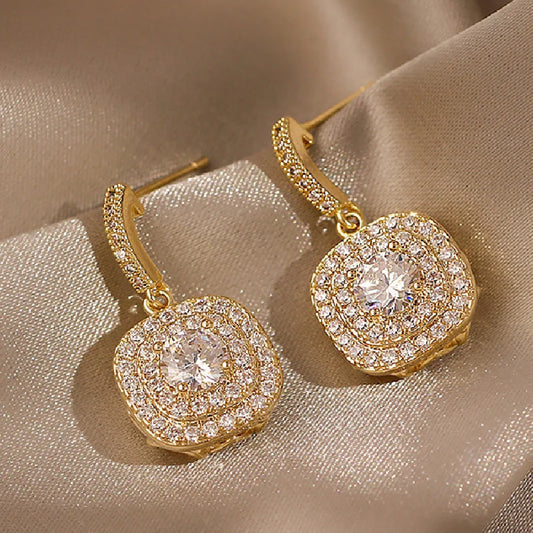 Crystal Earrings – Sparkling Dangle Earrings For Party & Everyday Wear – Earings For Girls