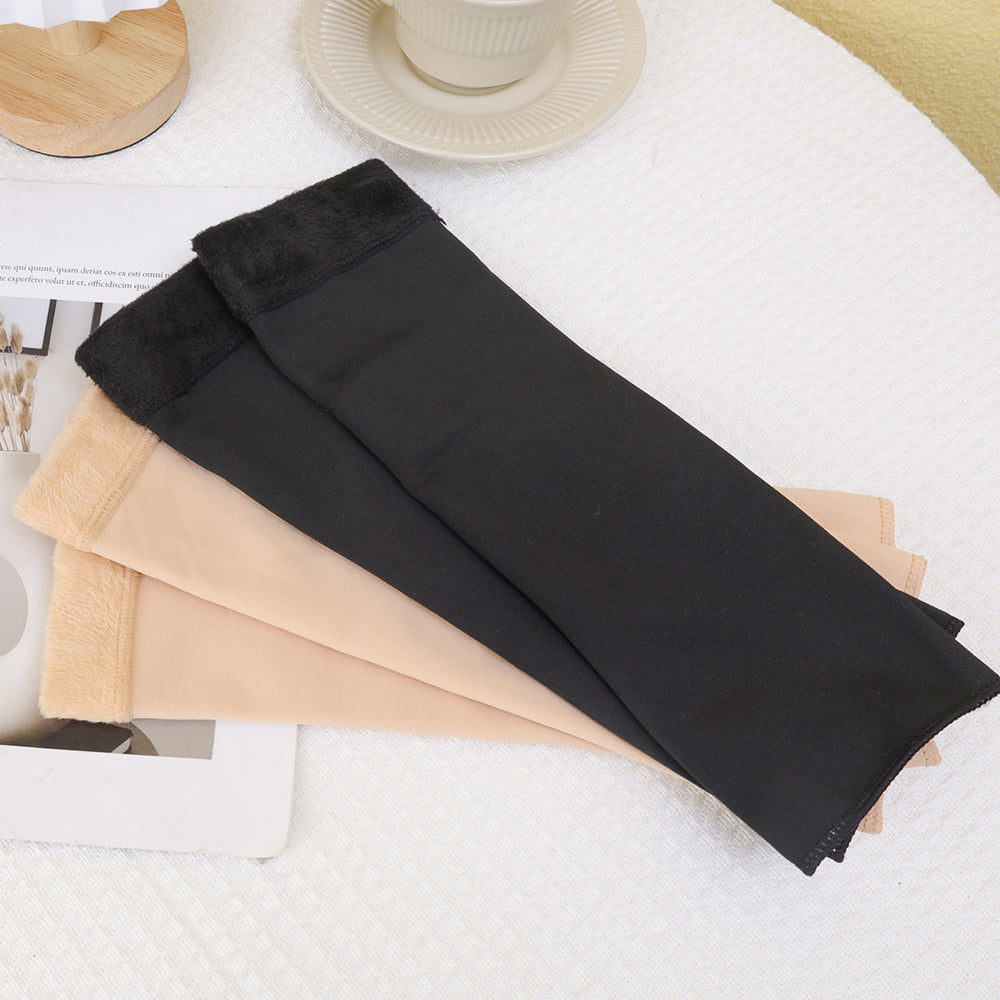 Men Women Cold Proof Plush Socks Warm Leggings Knee Pad Non slip Joint Injury Recovery Outdoor Sports Compression Winter