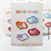 4-piece Multicolor Hair Clip Card – Kids Accessories – Hair Pin