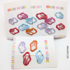 4-piece Multicolor Hair Clip Card – Kids Accessories – Hair Pin