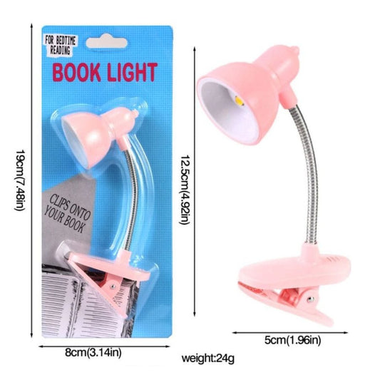 Mini Led Clamp Lamp – Portable Usb-powered Desk Light With Adjustable Flexible Neck, Strong Clamp Base, Eye-friendly Flicker-free Lighting For Home, Office, Bedside & Travel ( Random Color)