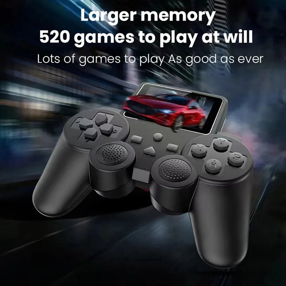 S10 Controller Game Pad Digital Game Player S10 Mini Portable Retro Video Handheld Game Console 2 4 Inch Built in 520 Games AV Output Video Two Player Controller Kids Gift
