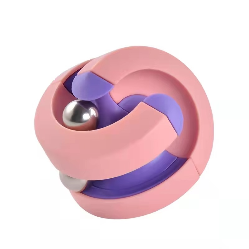Decompression Toy Children Orbit Ball Cube Anti Stress Sensory Toys Fidget Toys For Kids Spinner Gifts For Kids Focus Training