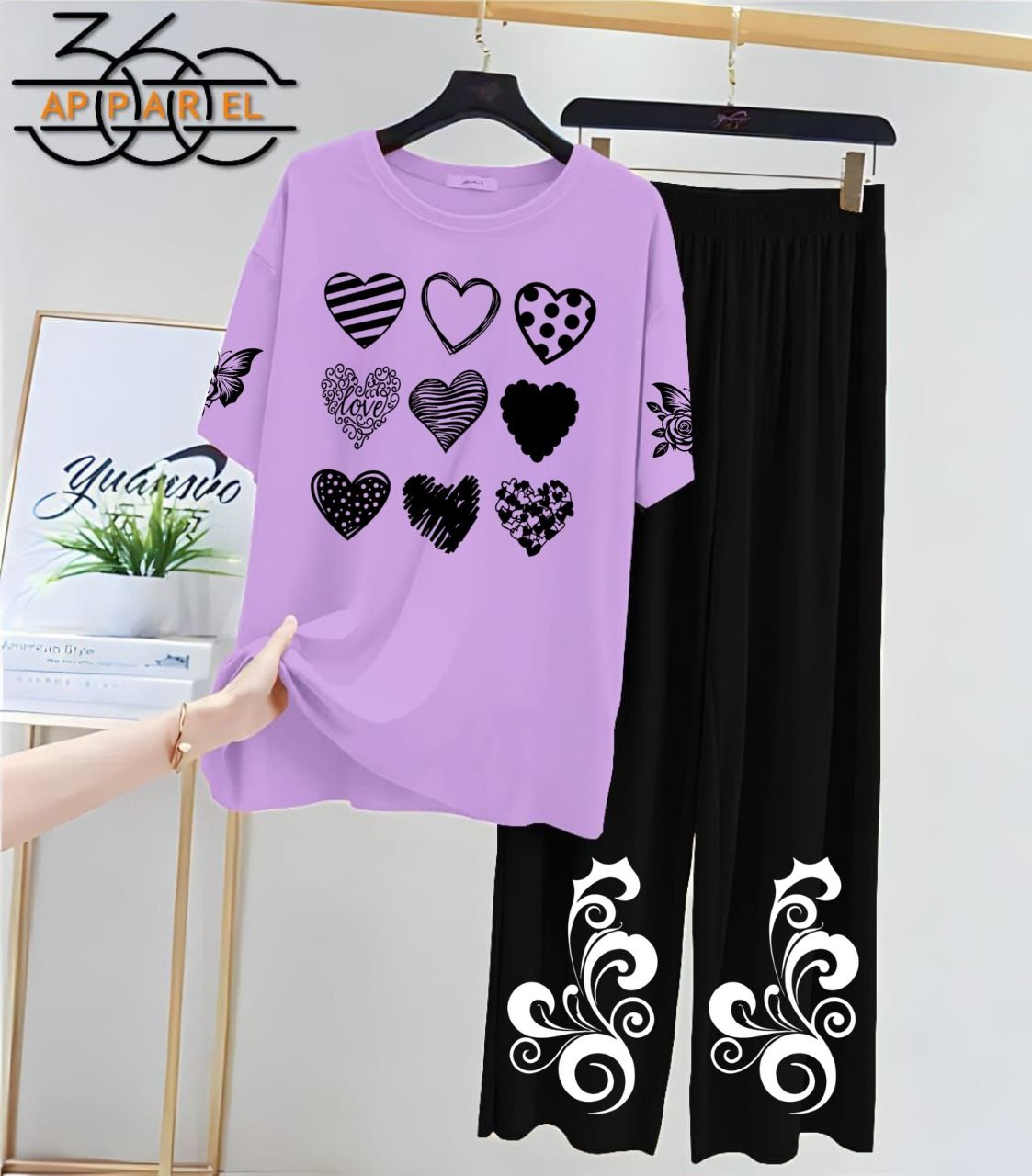 Printed Night Suit Fabric Jersey